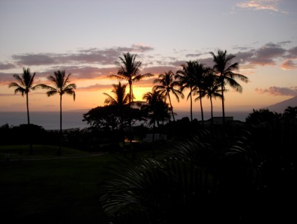 Sunset, Maui HI