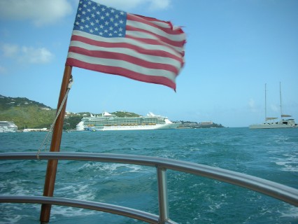 American Flag, St. Thomas